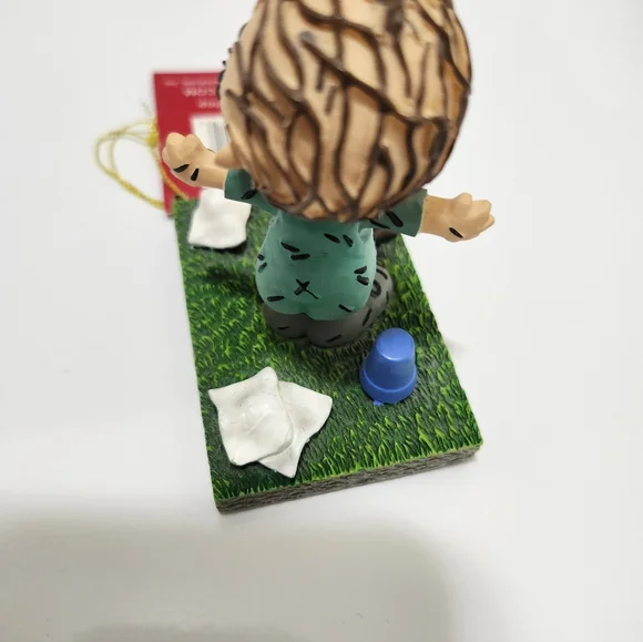 Peanuts PIG PEN "Bus Stop" 3" Mini Statue Westland Giftware #20711 New - Picture 3 of 7